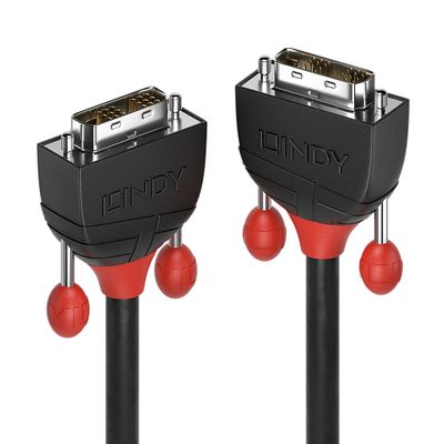 Lindy DVI-Kabel Black Line - 1 m_thumb
