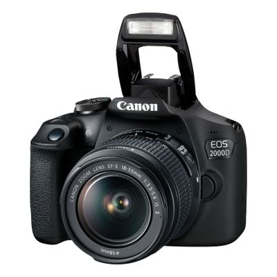 Canon EOS 2000D - digital camera EF-S 18-55mm IS II lens_2