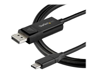 StarTech.com 3ft (1m) USB C to DisplayPort 1.4 Cable 8K 60Hz/4K - Reversible DP to USB-C or USB-C to DP Video Adapter Cable HBR3/HDR/DSC - USB / DisplayPort cable - 1 m_2