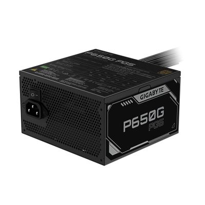 GIGABYTE P650G PCIE 5.1 Netzteil – PCIe 5.1, 80 PLUS Gold, 120mm Lüfter, kompatibel mit ATX 3.1, EU-Stecker_3