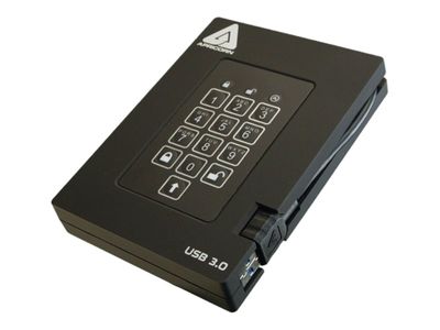 Apricorn SSD Hard Drive A25-3PL256-S1000F - 1TB - USB 3.0 - Black_4