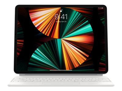 Apple Tastatur und Foliohülle Magic Keyboard - iPad Pro (5. Generation) - 32.77 cm (12.9") - Weiß_1