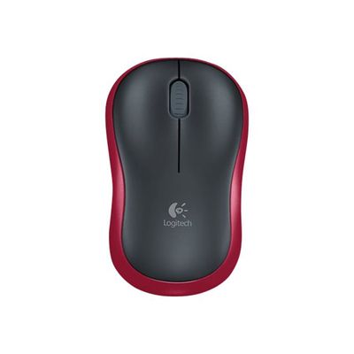 Logitech Mouse M185 - Black/Red_thumb