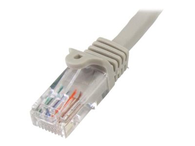 StarTech.com 10m Cat5e Ethernet Netzwerkkabel Snagless mit RJ45 - Cat 5e UTP Kabel - Grau - Patch-Kabel - 10 m - Grau_6