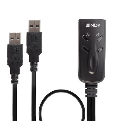 Lindy 32165 Tastatur/Video/Maus (KVM)-Switch Schwarz_2