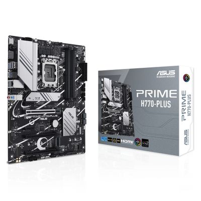 ASUS Mainboard PRIME H770-PLUS - ATX - Socket Intel LGA 1700 - Intel H770_1