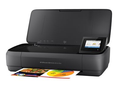 Printer HP Officejet 250 Mobile MFP Ink Color_2