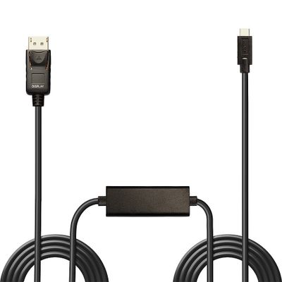 Lindy 43305 Videokabel-Adapter 5 m USB Typ-C DisplayPort Schwarz_2