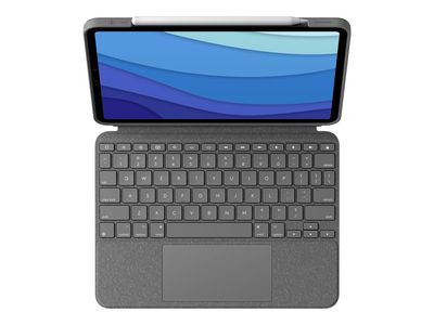 Logitech keyboard and folio case with trackpad combo touch - for Apple iPad Pro 1st, 2nd, 3rd gen._2