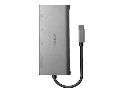 LINDY USB 3.1 Type C Multi-Port Converter - Dockingstation - USB-C - VGA, HDMI - GigE_2