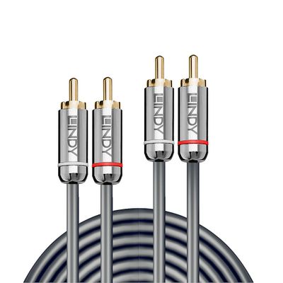 Lindy 35348 Audio-Kabel 5 m 2 x RCA Anthrazit_2