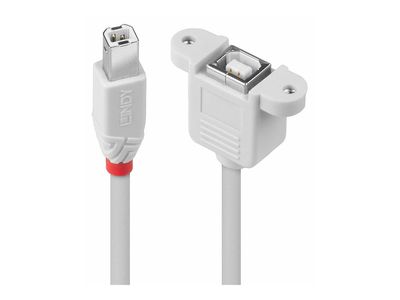 Lindy - USB-Verlängerungskabel - USB Typ B zu USB Typ B - 50 cm_3