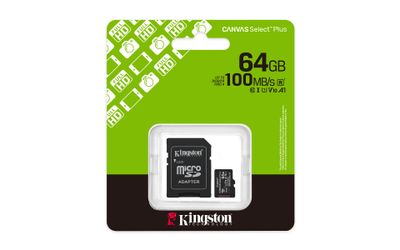 Kingston Flash-Card inkl. SD-Adapter Canvas Select Plus - microSDXC UHS-I - 64 GB_5