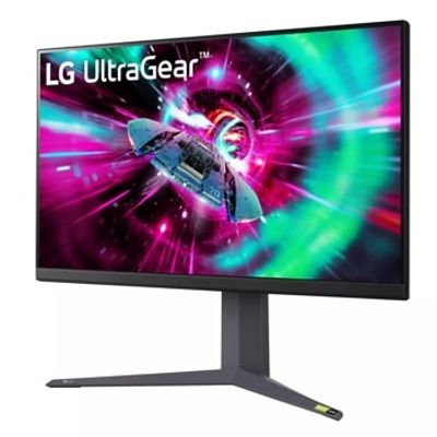 LG LED monitor 32GR93U-B - 80 cm (31.5") - 3840 x 2160 4K UHD_2