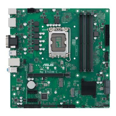 ASUS Mainboard Pro B760M-C-CSM - micro ATX - Socket LGA1700 - Intel B760_thumb
