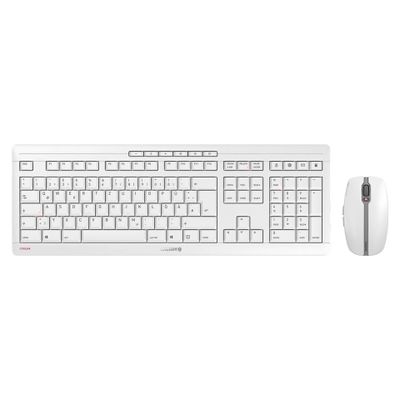 CHERRY Tastatur und Maus Set Stream Desktop Recharge - Grau_thumb