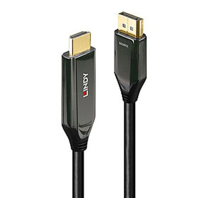 Lindy 40932 Videokabel-Adapter 3 m DisplayPort HDMI Schwarz_thumb