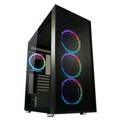 Case Midi LC-Power LC-802B-ON Black Wanderer X_2