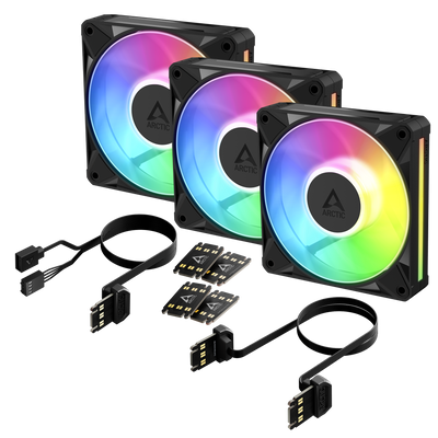 ARCTIC fan BioniX P14 A-RGB - 14 cm - 3-pack_2