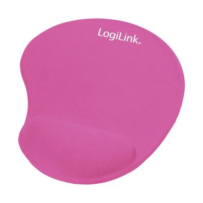 LogiLink GEL Mouse Pad with Wrist Rest Support - mouse pad with wrist pillow_1