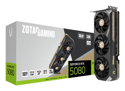Zotac GAMING GeForce RTX 5080 SOLID CORE OC NVIDIA 16 GB GDDR7_7