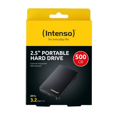 Intenso Externe Festplatte Memory Case - 500 GB - USB 3.0 - Schwarz - Certified refurbished_6