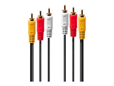 Cable Lindy Audio-Video 3xRCA m / 3x RCA m 1m_thumb