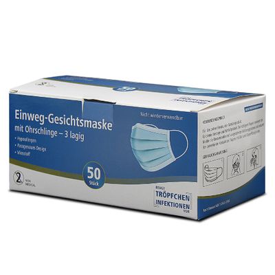 A&G-heute Marke 50 Stück Masken Vlies 3-lagig Box_9