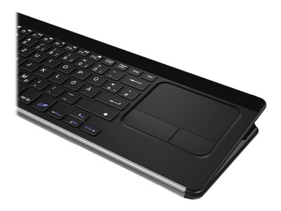 KeySonic Keyboard with Touchpad KSK-5220BT - French Layout - Black_3