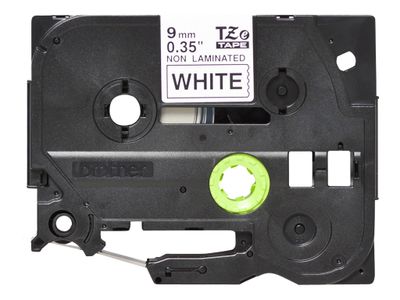 Brother Blank Tape TZe-N221 - 9 mm x 8 m - Black on White_2