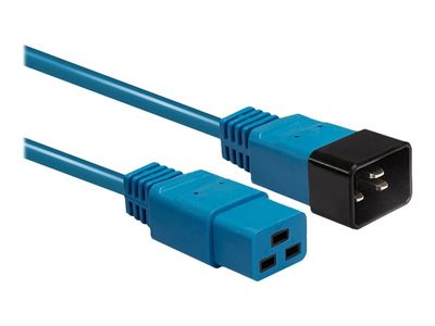 Lindy - Spannungsversorgungs-Verlängerungskabel - IEC 60320 C19 zu IEC 60320 C20 - 3 m_3