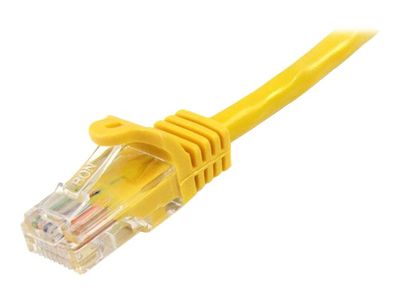 StarTech.com 5m Cat5e Ethernet Netzwerkkabel Snagless mit RJ45 - Cat 5e UTP Kabel - Gelb - Netzwerkkabel - 5 m - Gelb_2