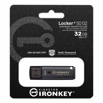 Stick Kingston IronKey Locker+50 G2 32GB secure_4