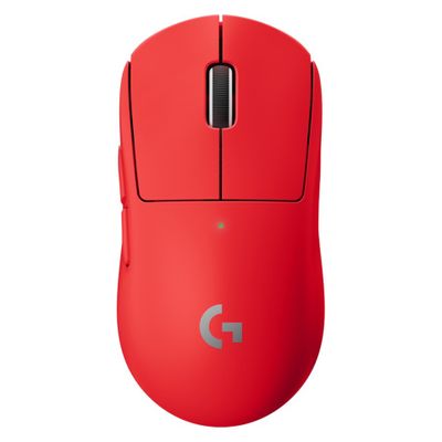 Logitech G PRO X SUPERLIGHT - mouse - 2.4 GHz - red_thumb