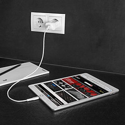 Lindy 73412 Ladegerät für Mobilgeräte Smartphone, Tablets Weiß AC Schnellladung Drinnen, Draußen_5