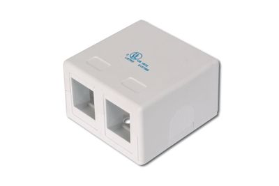 DIGITUS Konsolidierungs-Punkt Gehäuse für 2x Keystone Module AT-AG 302A-WH_thumb