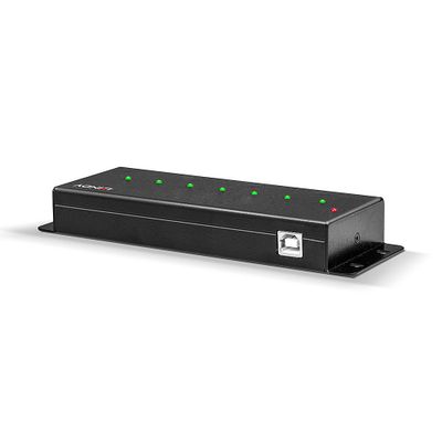 Lindy 42794 Schnittstellen-Hub USB 2.0 Type-B 480 Mbit/s Schwarz_2
