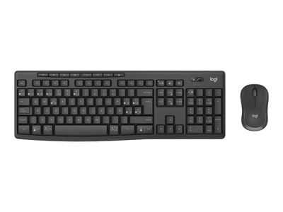 Logitech MK370 Combo for Business - keyboard and mouse set - QWERTZ - German - graphite Input Device_1