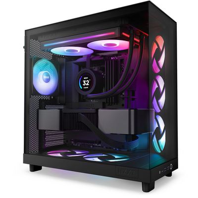 NZXT RF-U28HF-B1 computer cooling system Computer case Fan Black 1 pc(s)_5