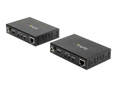 StarTech.com HDMI over CAT6 Extender - 4K 60Hz - 330ft / 100m - IR Support - HDMI Balun - 4K Video over CAT6 (ST121HD20L) - video/audio/infrared extender - HDMI_4
