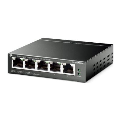 TP-Link Switch TL-SG105PE - 5 Ports - 5x GE (10/100/1000) - 4x PoE+_2