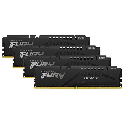 Kingston RAM FURY Beast - 128 GB (4 x 32 GB Kit) - DDR5-5200 DIMM CL40_thumb