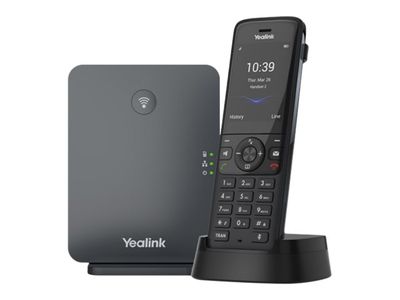 Yealink W78P - cordless phone / VoIP phone - with Bluetooth interface with caller ID - 3-way call capability_thumb