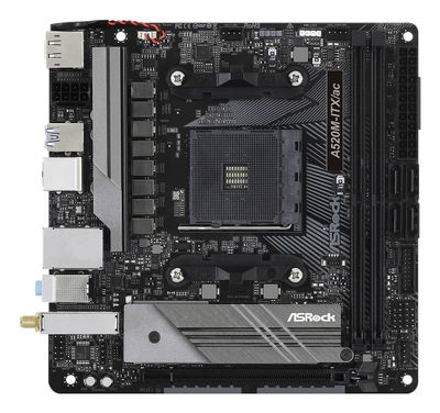 ASRock Mainboard A520M-ITX/ac - Mini-ITX - Socket AM4 - AMD A520_2