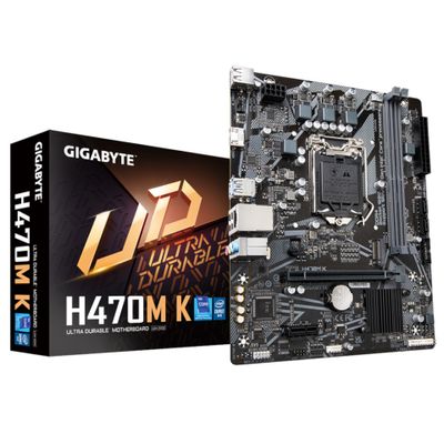 GIGABYTE Mainboard H470M K - ATX - Sockel Intel 1200 - Intel H470_thumb