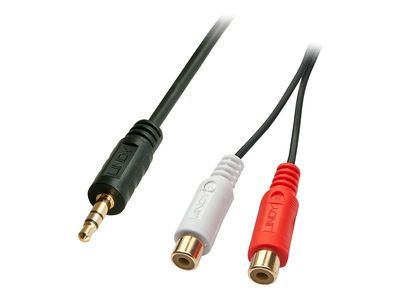 Cable Lindy Audio Stereo 3.5mm m / 2x RCA f 25cm_thumb