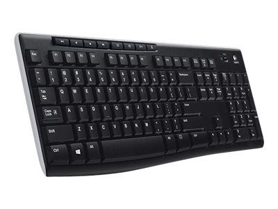 Logitech Tastatur Wireless K270 - Schwarz_4
