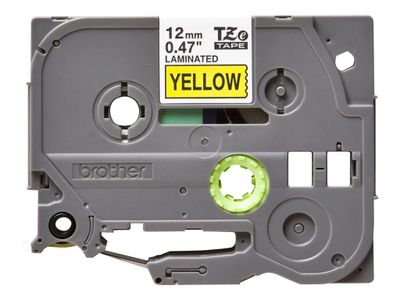 Brother laminated tape TZe-631 - Black on yellow_2