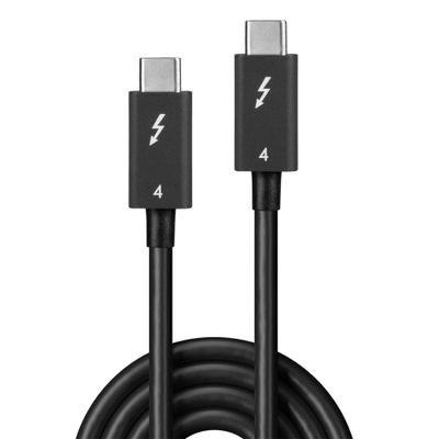 Lindy 31120 Thunderbolt-Kabel 1 m 40 Gbit/s Schwarz_2