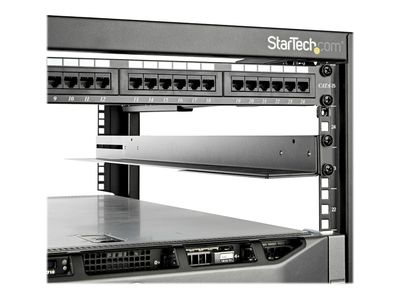 StarTech.com 1HE 19 Zoll Server Rack Schienen - 60,9-91cm Einstellbare Tiefe - Universelle 4 Pfosten Rack Schienen - Netzwerk Geräte/Server/UPS Schienen für HPE ProLiant Dell PowerEdge (UNIRAILS1UB) - Rack-Schienen-Kit - 1U_thumb